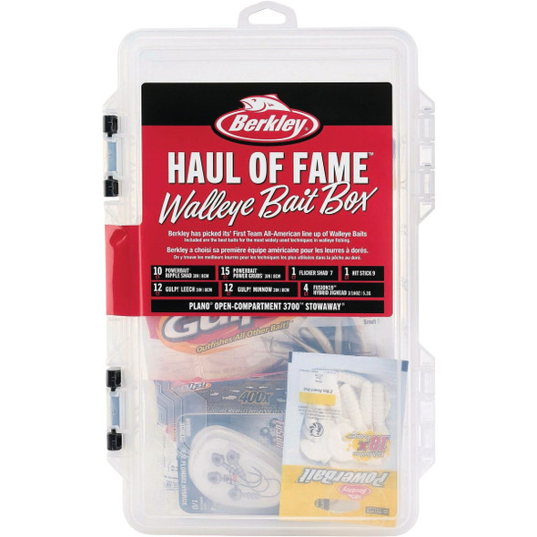 Berkley Haul of Fame Walleye Bait Kit (56-Piece) BHBSBWLYHF25