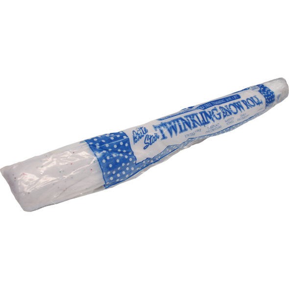 Brite Star 36 In. x 96 In. Twinkling White Snow Blanket 30-570-00