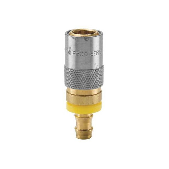 Hydraulic Quick Connect Hose Coupling, Brass Body, Sleeve Lock, MoldMate Series