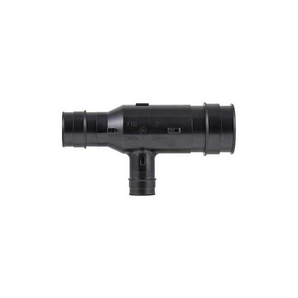 Uponor Tee,Polymer,Barbed1 1/2in,1 1/2in,3/4in Q4751557