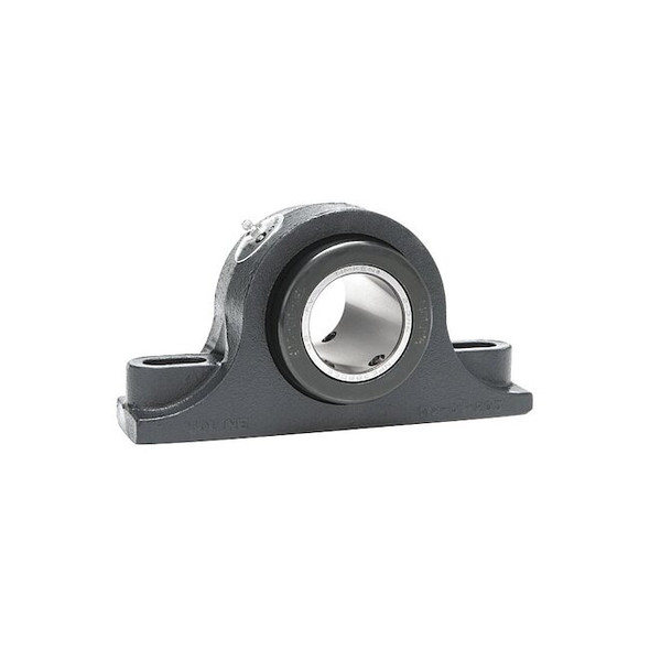 Moline Bearing Pillow Block Brg,2 3/16in Bore,Cast Iron 19321203