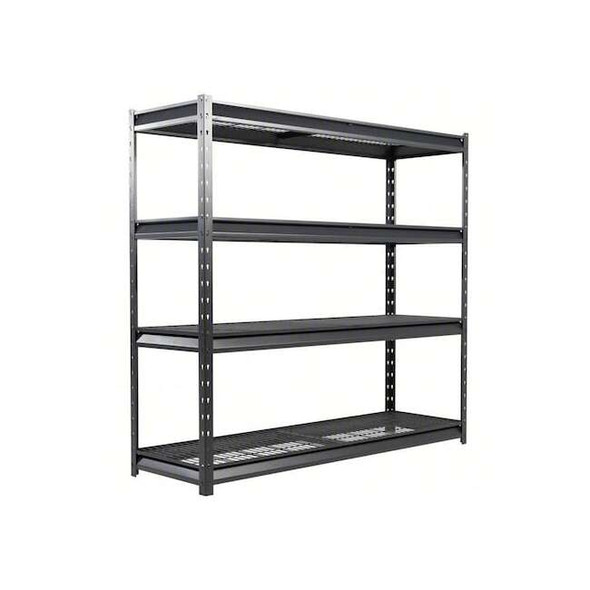 Manufacturer Varies Bulk Rack Shelving, 24 in D, 77 in W, 4 Shelves 7304K