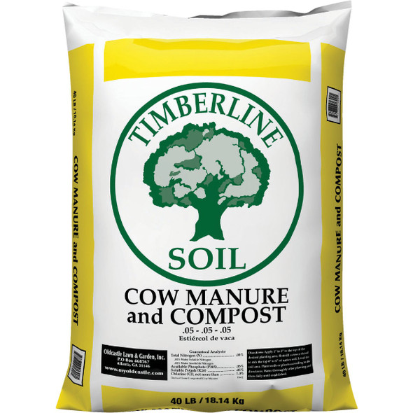 Timberline 40 Lb. Cow Manure & Compost 50055010