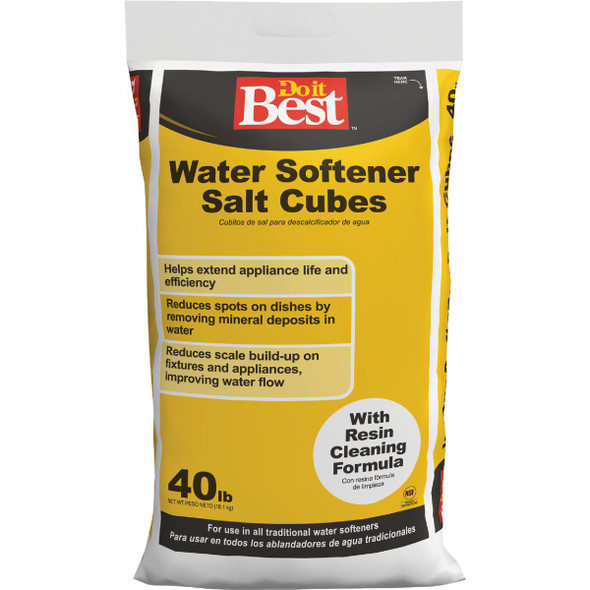 Do it Best 40 Lb. Water Softener Salt Cubes 766410