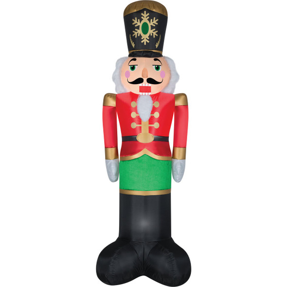 Brite Star 3 Ft. W. x 8 Ft. H. Nutcracker Airblown Inflatable 49-139-67