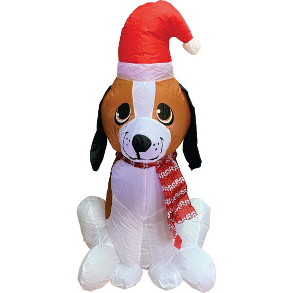 Brite Star 3 Ft. W. x 6 Ft. H. Sitting Dog Airblown Inflatable 49-120-67