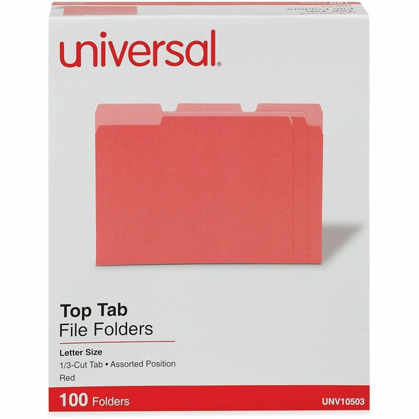 Universal Deluxe Top Tab File Folder 10503