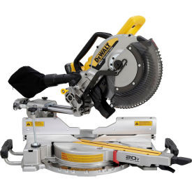 DeWalt 20V MAX XR Double Bevel Sliding Miter Saw Kit 12"" Blade Dia. Yellow