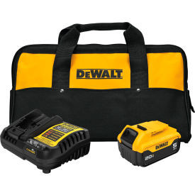 DeWalt 20V MAX Starter Kit 5.0Ah Li-Ion Battery & Charger