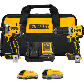 DeWalt 20V MAX XR 2-Tool Combo Kit 2-Speed Hammer Drill/Impact Driver
