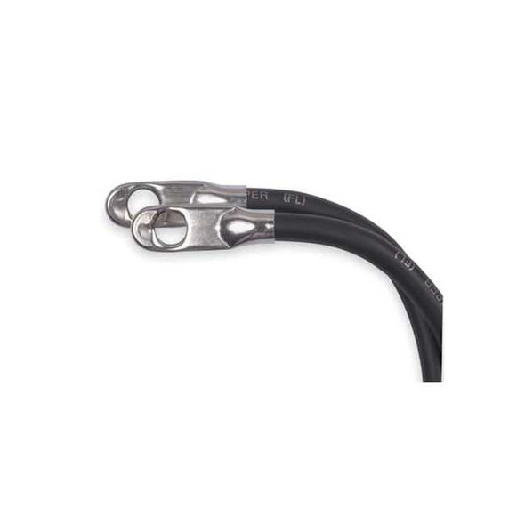 Road Power 4 AWG 60VDC Battery Cable with Lugs 400A 51" SS51-4