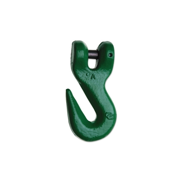 Quik-Alloy Grab Hooks, 3/8 in, 8,800 lb, Painted Green