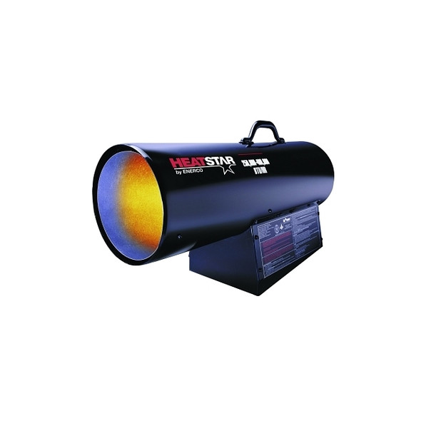 Portable Propane Forced Air Heater, 400,000 Btu/h, 100 lb, 115 V