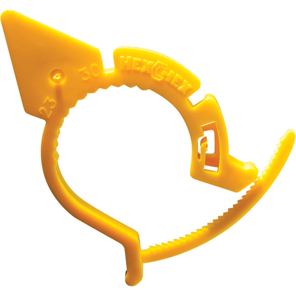 HexChex Multi-Size Wheel Nut Indicator, 23 - 30 mm (stnd pk bag of 100) 30602