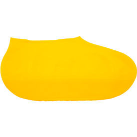 Boot Saver Disposable Shoe Covers Large Ankle Height Yellow 100 Pack