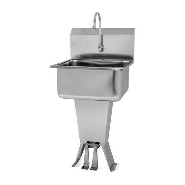Sani-Lav Hand Sink,With Faucet,21 In. L,20 In. W 521L