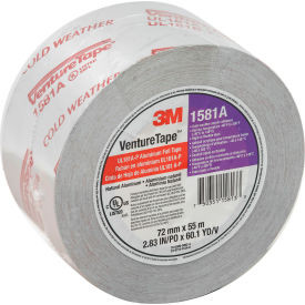 3M VentureTape UL181A-P Foil Tape 3 IN x 60 Yards 1581-G076