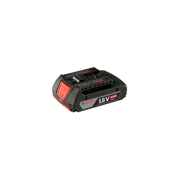 BOSCH BAT612 18V Lithium-Ion 2.0AH Slim Pack Battery