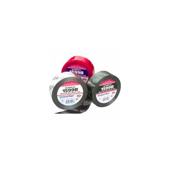 3M VentureTape FlexDuct Closure Tape 2 IN x 120 Yards Black 1599B-G512