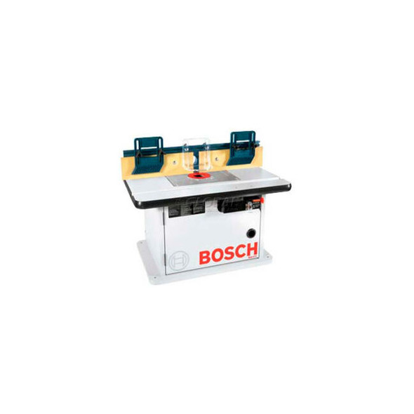 BOSCH Benchtop Router Table with Laminated Top & Dual Outlets