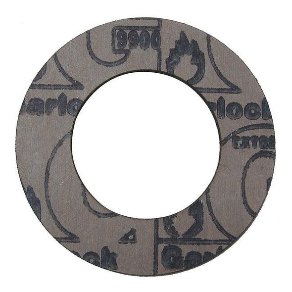 Garlock Flange Gasket,1-1/2 in.,1/8 in.,Mahogany 9900RG-0150-125-0150