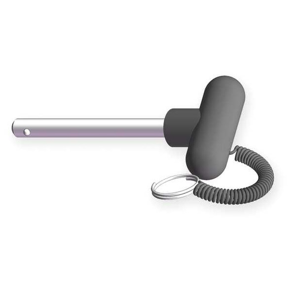 Innovative Components Detent Pin,2.25 In Rd T,3/8 In,1 5/8 In GN6X2000TR6DL21