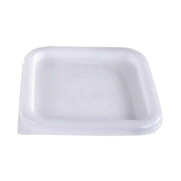 Crestware Stackable Container Lid, White, Polyethylene SQWL12