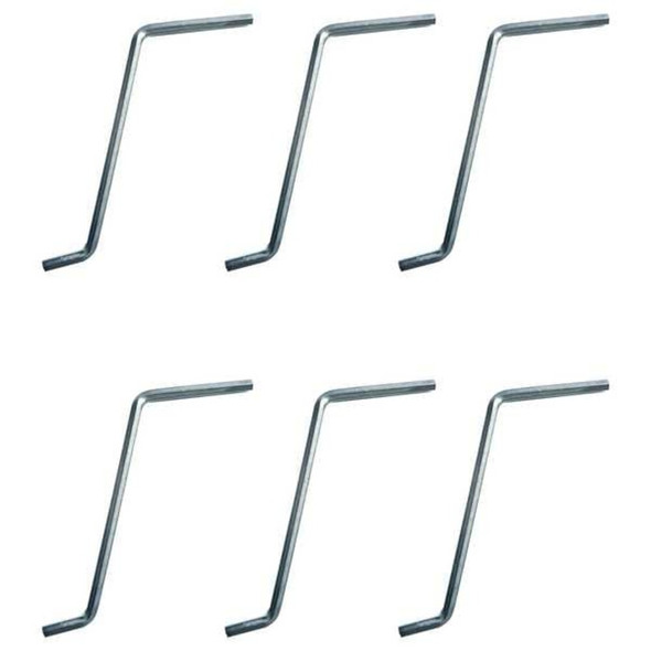 Eklind Hex Dogging Wrench, 1-8 in Tip Size, 6 PK 87858