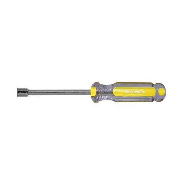 Westward Nut Driver,SAE,Solid Round,5/16" 401L21