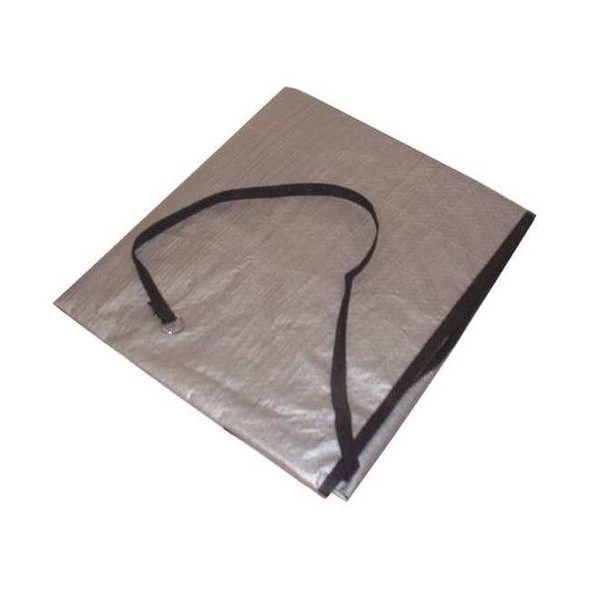 Frost King Cover,20inH,Polyethylene,Silver,28inW AC5H