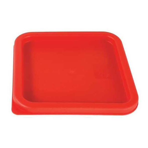 Crestware Square Storage Container Lid,Red SQCL68