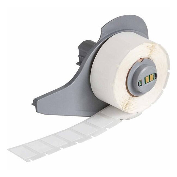 Brady Wraparound Label, White, Nylon, 1/2 in W M7-11-499