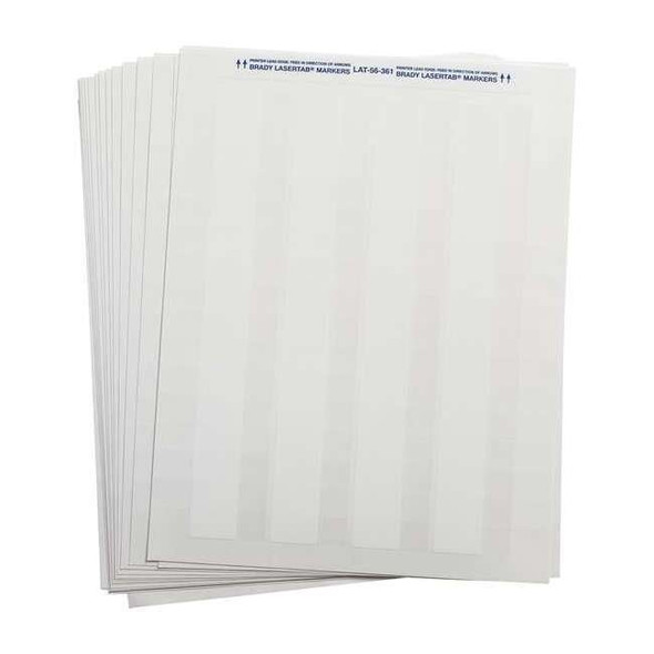 Brady WraparoundLabel,White,19/32inW,PK40 LAT-56-361-2.5