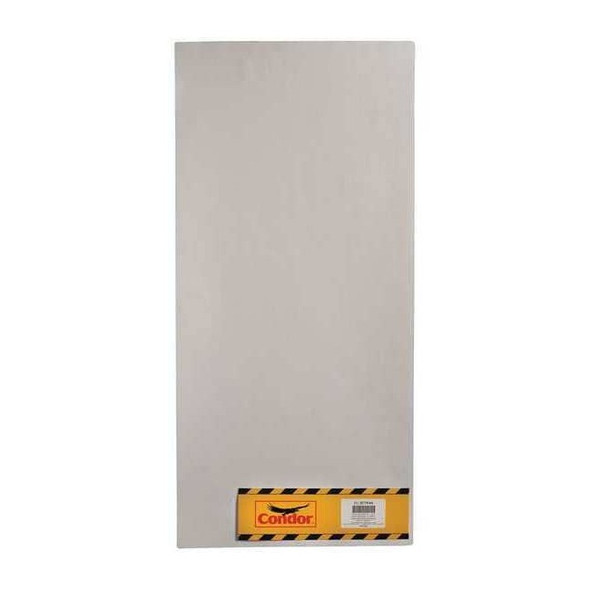 Anti-Slip Tread vinyl Proprietary Grit Size, White, 16" W x 34" L, 27 mil Thick