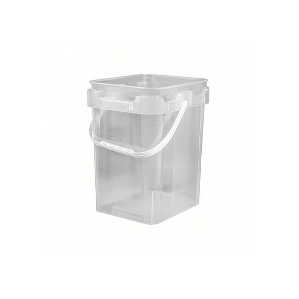Basco Square Pail, Clear MMP8002-SK
