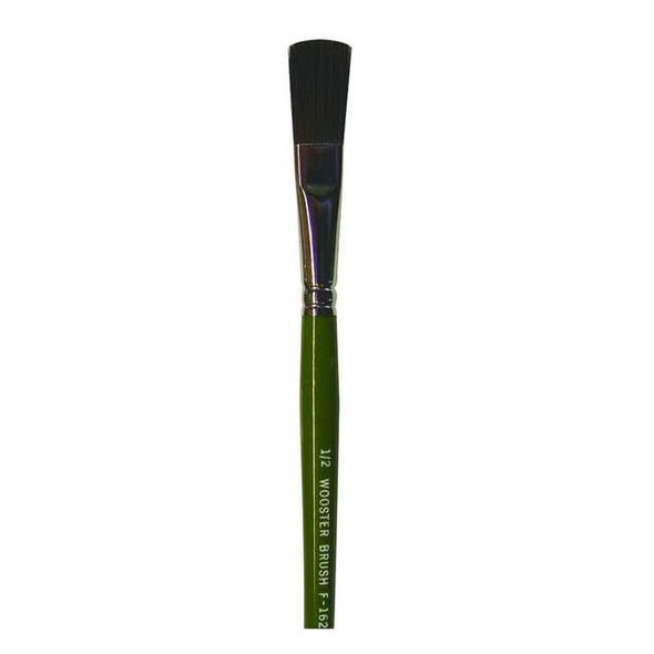 Wooster 1/2" Artist Soft, Ox Hair Bristle, Paint Brush, Wood Handle F1625-1/2