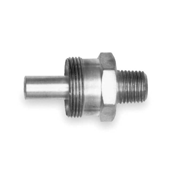 Tramec Male Insert Fitting,1/4-18,Brass 2ZJG7