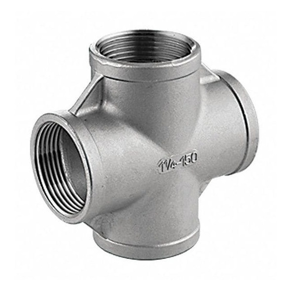 Manufacturer Varies Cross, SS, Thrd 1/4", Thrd 1/4" 600X111N014