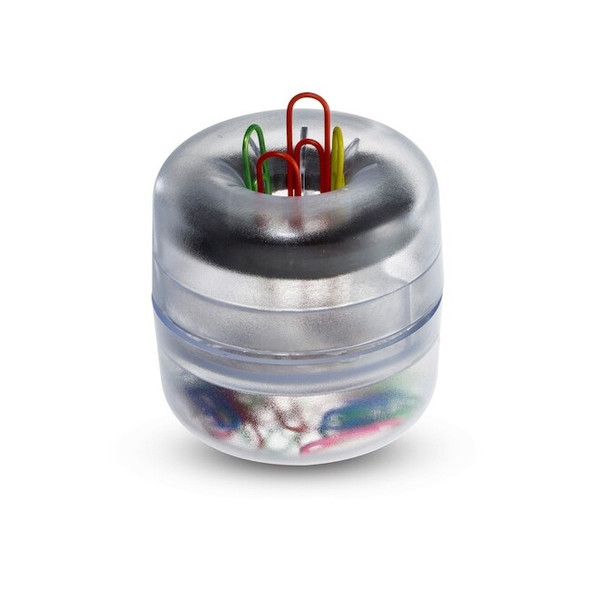 Officemate Paper Clip Dispenser,Clear,2 3/4 " H 93695