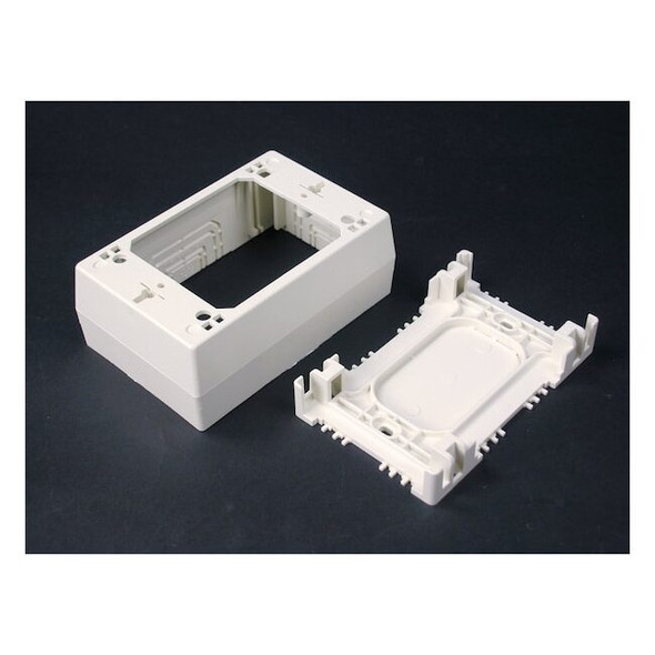 Wiremold Deep Box Fitting,White,PVC NM2048-WH