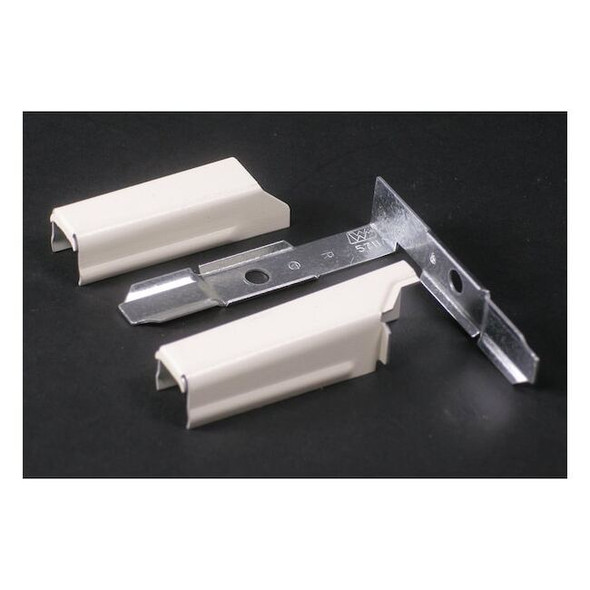 Wiremold Internal Elbow Fitting,Ivory,Steel V5711LHA