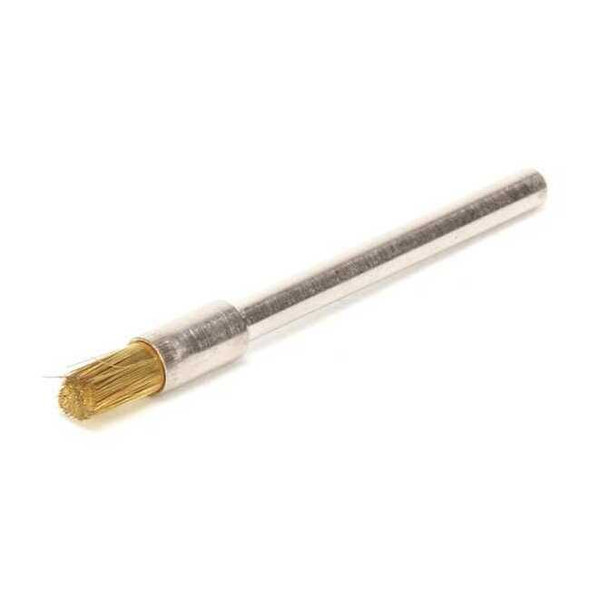 Weiler Miniature End Brush,Crimped Wire,3/16" 91216