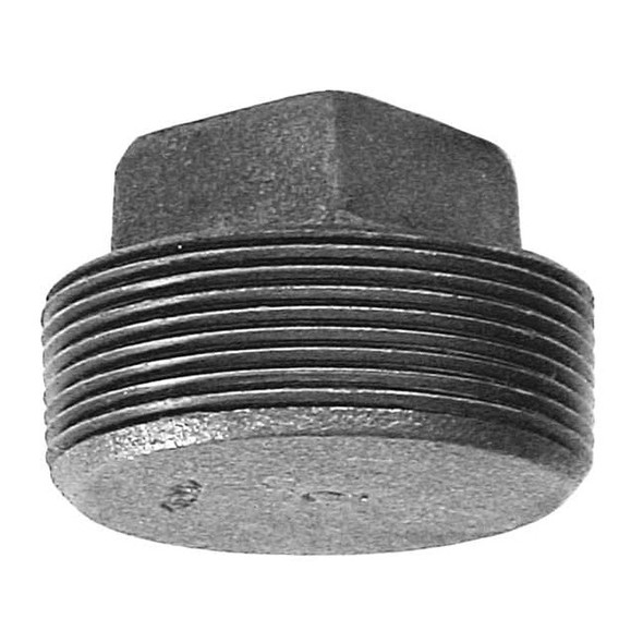 Square Head Plug Square Head Plug, 1/4" Pipe, MNPT, Malleable Iron, Class 150