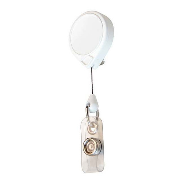 Key-Bak White MiniBak ID, Standard Clip 0056-005
