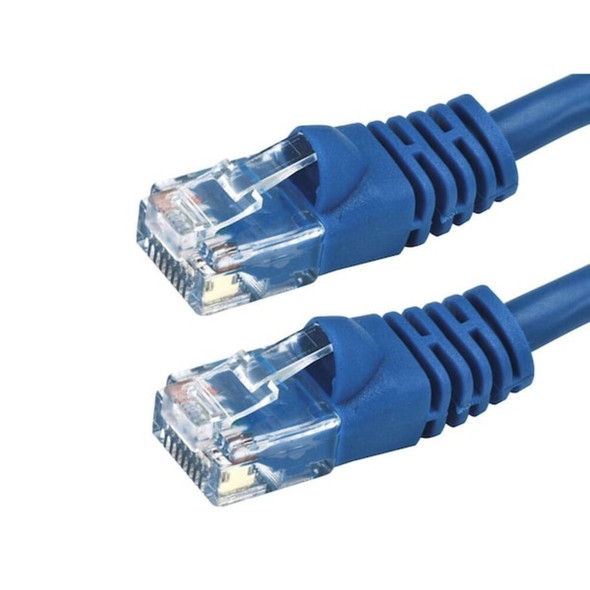 Monoprice Patch Cord,Cat 5e,Booted,Blue,5.0 ft. 3376