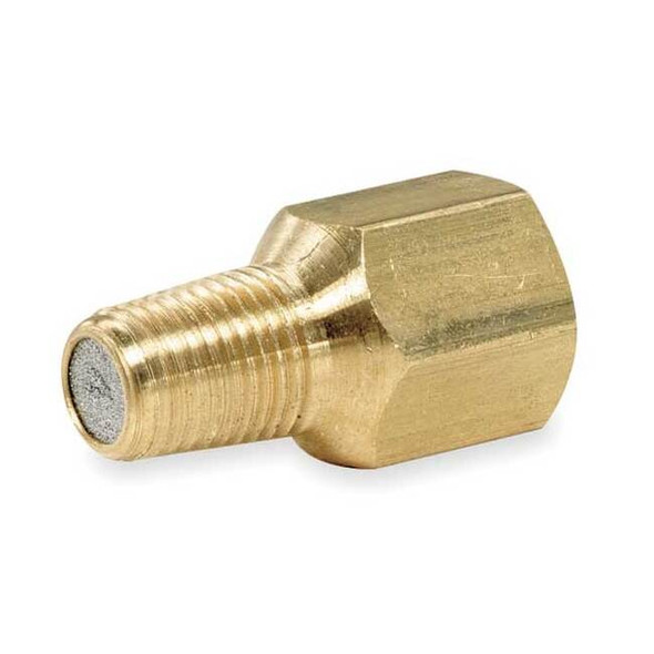 Weksler Snubber,Pressure,Filter,1/4 In,Brass BW42