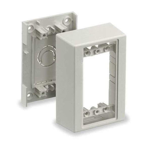 Hubbell PT12SBA Standard Box - Mount Box - Office White - 1 Pack