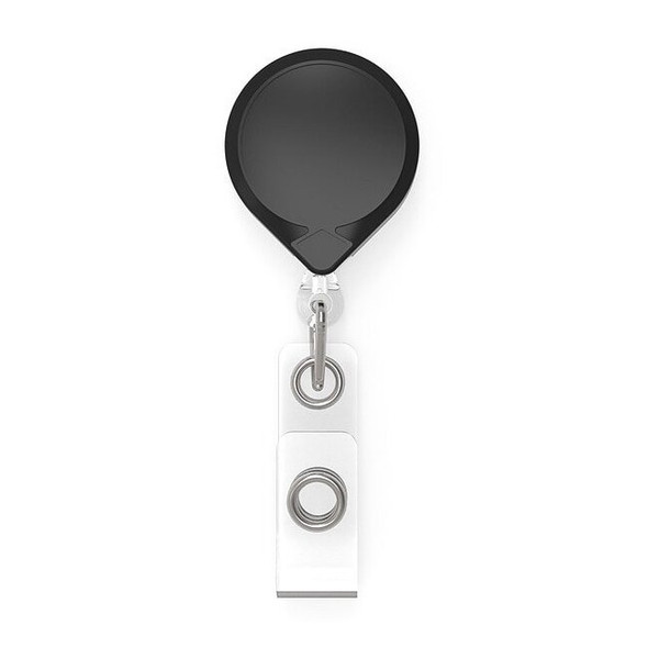 Key-Bak Blk MiniBak ID Vinyl Strap Standard Clip 0057-005