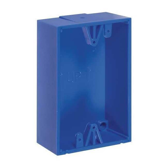 Safety Technology International Back Box,Polycarbonate,Blue KIT-71100A-B