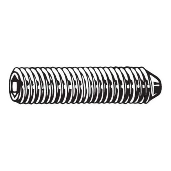 Manufacturer Varies Set Screw,M6 x 1mm,10mm L,PK100 M51250.060.0010